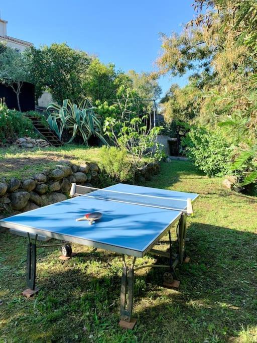 F2 avec jacuzzi, pétanque, à 3 min mer, dans grande propriété Porticcio (Corsica) Exterior foto