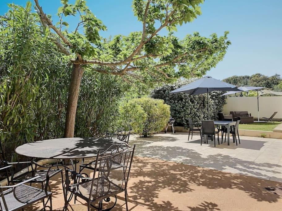 F2 avec jacuzzi, pétanque, à 3 min mer, dans grande propriété Porticcio (Corsica) Exterior foto